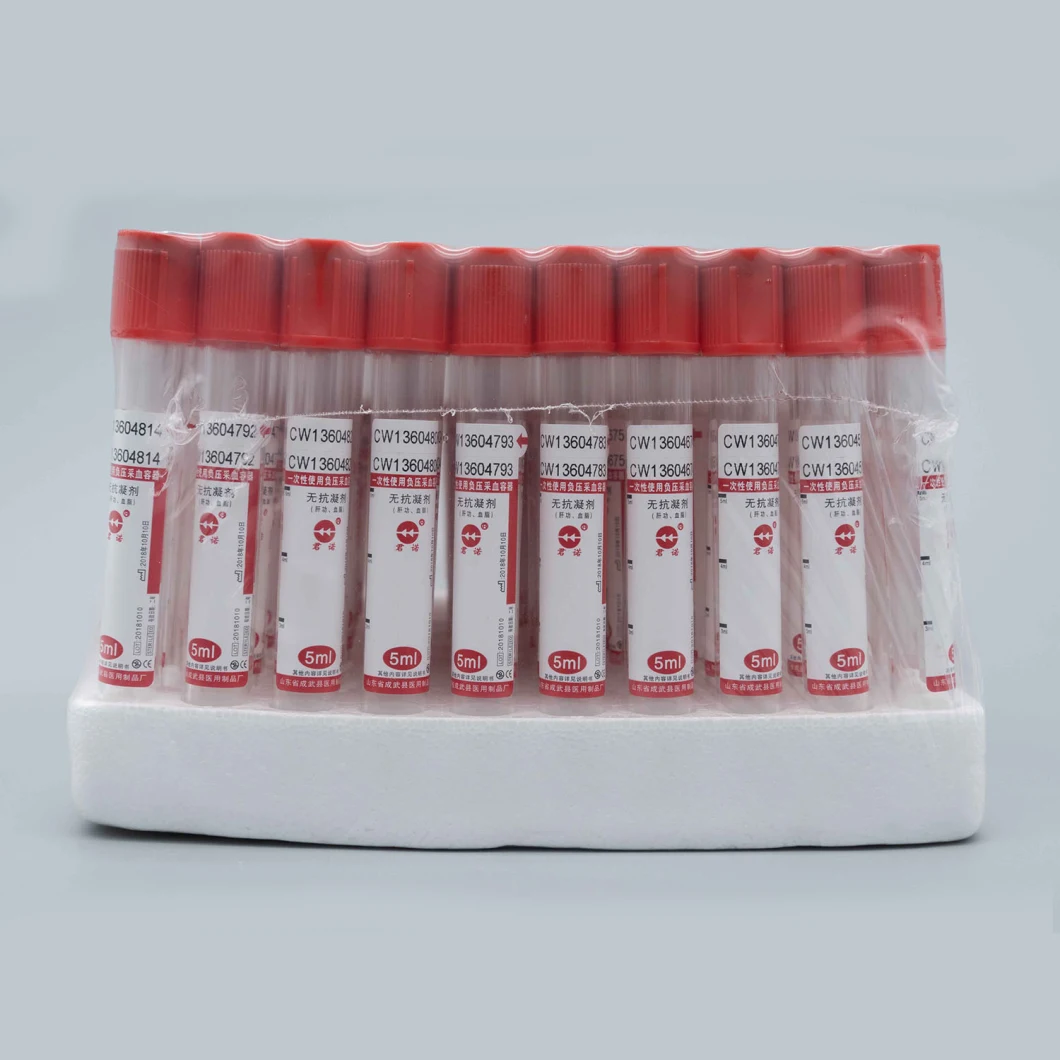 Vacuum Blood Collection Tube for Laboratory CE&ISO