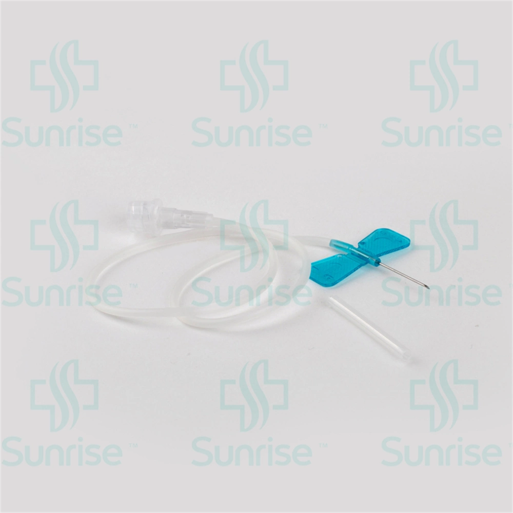 Disposable Butterfly Injection Needle Aiguille Infusion Scalp Vein Set for Transfusion