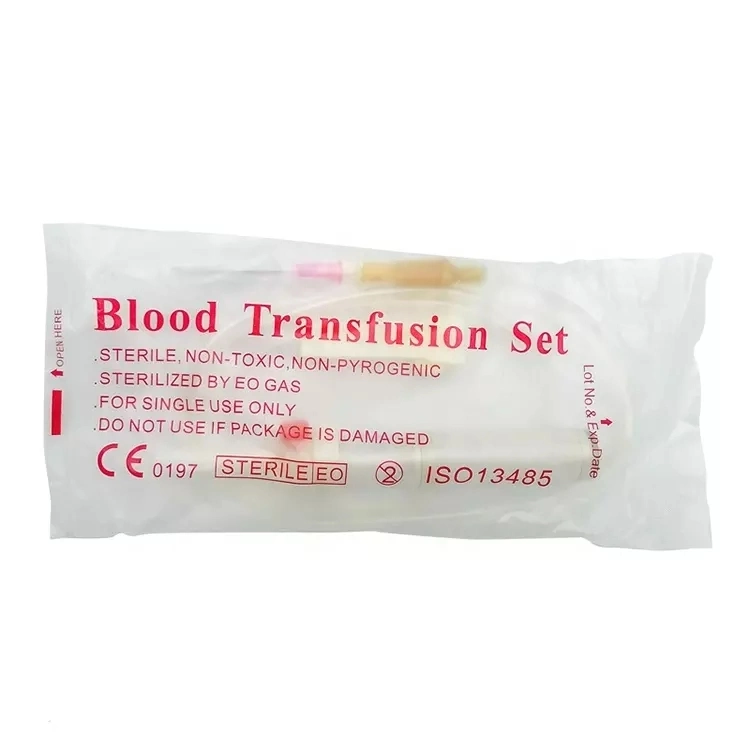 Sterile Disposable Blood Transfusion Set with Filter