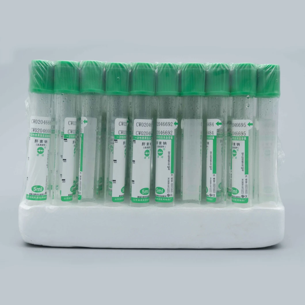 Vacuum Blood Collection Tube for Laboratory