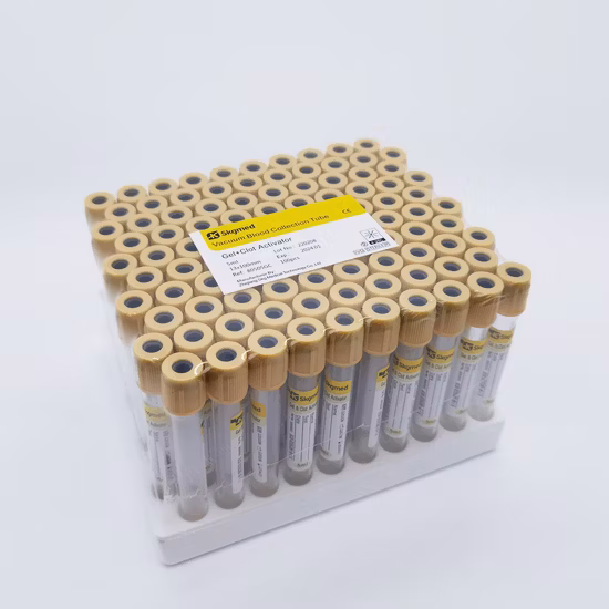 Tubo de extracción de sangre al vacío